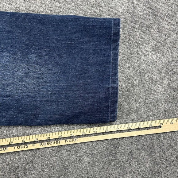 Cinch Grant Jeans Mens 40x32 Blue Denim Relaxed Fit Stretch Western Bootcut - Picture 8 of 9